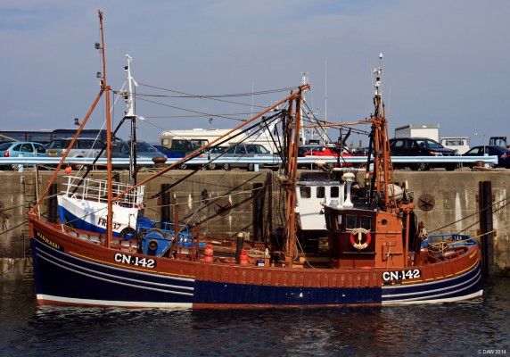 CN142, The Wanderer, Mallaig
Aptly named since her home port is Cambeltown.  [url=http://streetmap.co.uk/map.srf?X=167670&Y=797232&A=Y&Z=120/] Map location. [/url]
