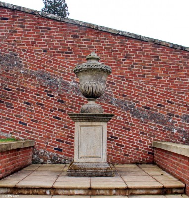 The walled Garden, Dumfries House
I took this photo because of the unusual brickwork in the background.
