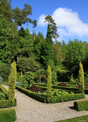 The Vegetable Garden, Attadale Gardens
Notice in the background how ivy has grown up what appears to be a pine tree  creating what appears to be the shape of another tree.  [url=http://www.streetmap.co.uk/map.srf?X=192617&Y=839010&A=Y&Z=120/] Map location. [/url]
