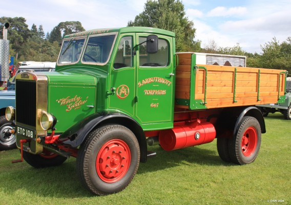 Vintage truck, Deeside Vintage and Steam Rally, 2018
