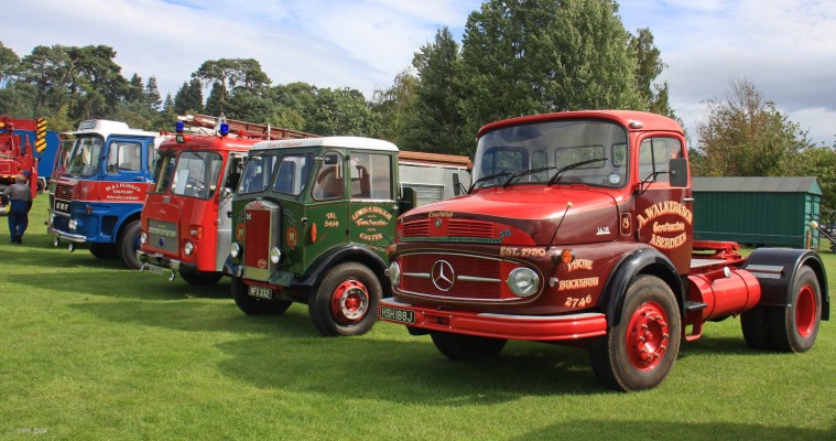 Vintage trucks, Deeside Vintage and Steam Rally 2018
