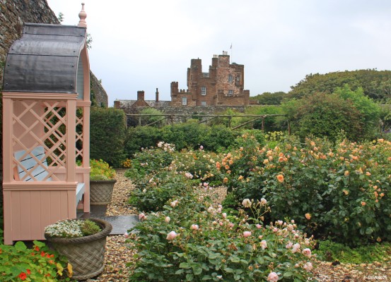 Walled garden at Castle of Mey, 2019
The walled garden at [url=https://www.castleofmey.org.uk/] Castle of Mey [/url]with the castle in the background.
