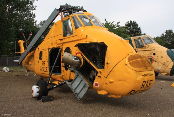 Westland Wessex, Morayvia Aviation Museum, Kinloss
An example of a Westland Wessex HC2, designed to carry up to 16 troops.  XR528 arrived at Morayvia Museum in 2017.
