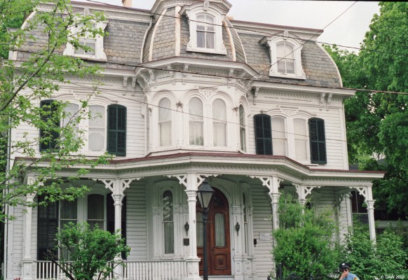 Wooden House, New Hope, PA, 1989
This looks like the sort of house where you might expect Norman bates to answer the door.

