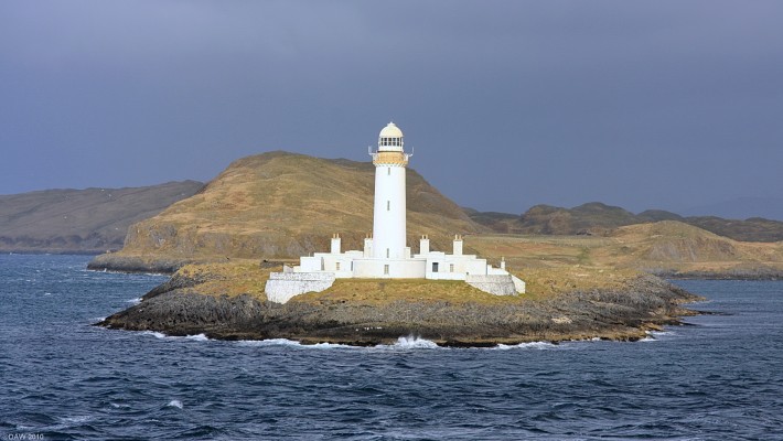 The Lismore Lighthouse
Designed by Robert Stevenson and built at a cost of �4,260 in 1833.  It stands on the Island of Eilean Musdile which lies at the southern end of the Island of Lismore.  It was automated in 1965.  [url=http://www.streetmap.co.uk/map.srf?X=177504&Y=734775&A=Y&Z=120/] Map location. [/url]
