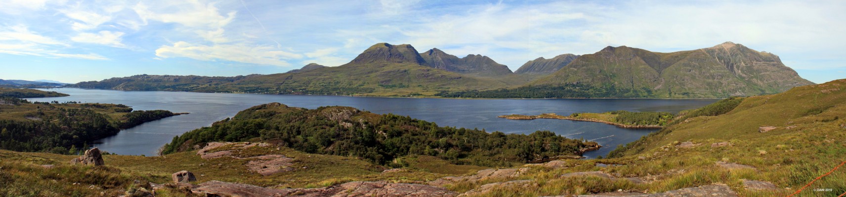 Upper Loch Torridon
A view looking north over Upper Loch Torrdon towards the Torridon Mountains.  [url=http://www.streetmap.co.uk/map.srf?X=187729&Y=857249&A=Y&Z=126&ax=186701&ay=854221/] Map location. [/url]
