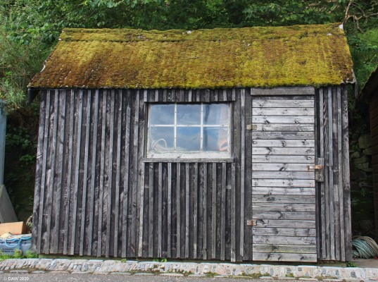 Old shed, Stonehaven Harbour, Aberdeenshire
